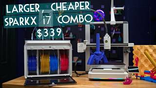 LARGER, CHEAPER - SparkX i7 Powered by Creality