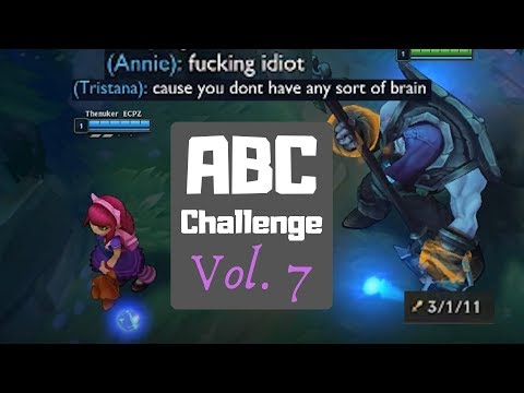 YORRICK SUPPORT & AN INTING TRISTANA - BOT LANE ALPHABET CHALLENGE Vol. 7