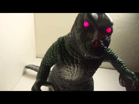 Godzilla toy demo