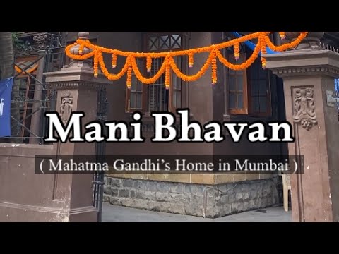 Visitando Mani Bhavan por ocasião de Gandhi Jayanti