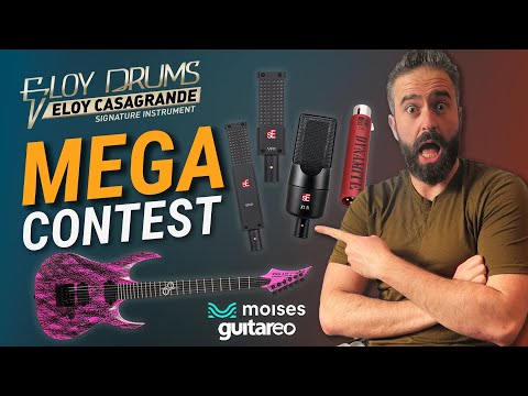 Win a Solar Guitar, SE Microphones, and more in the Eloy Drums Mega Contest!
