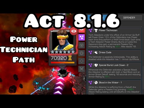 Act 8.1.6 - Power Technician Path (Boss Scytalis SOLO) - LFMM