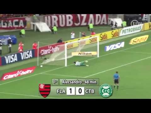 Na garra! Flamengo marca três gols e elimina Coritiba nos pênaltis