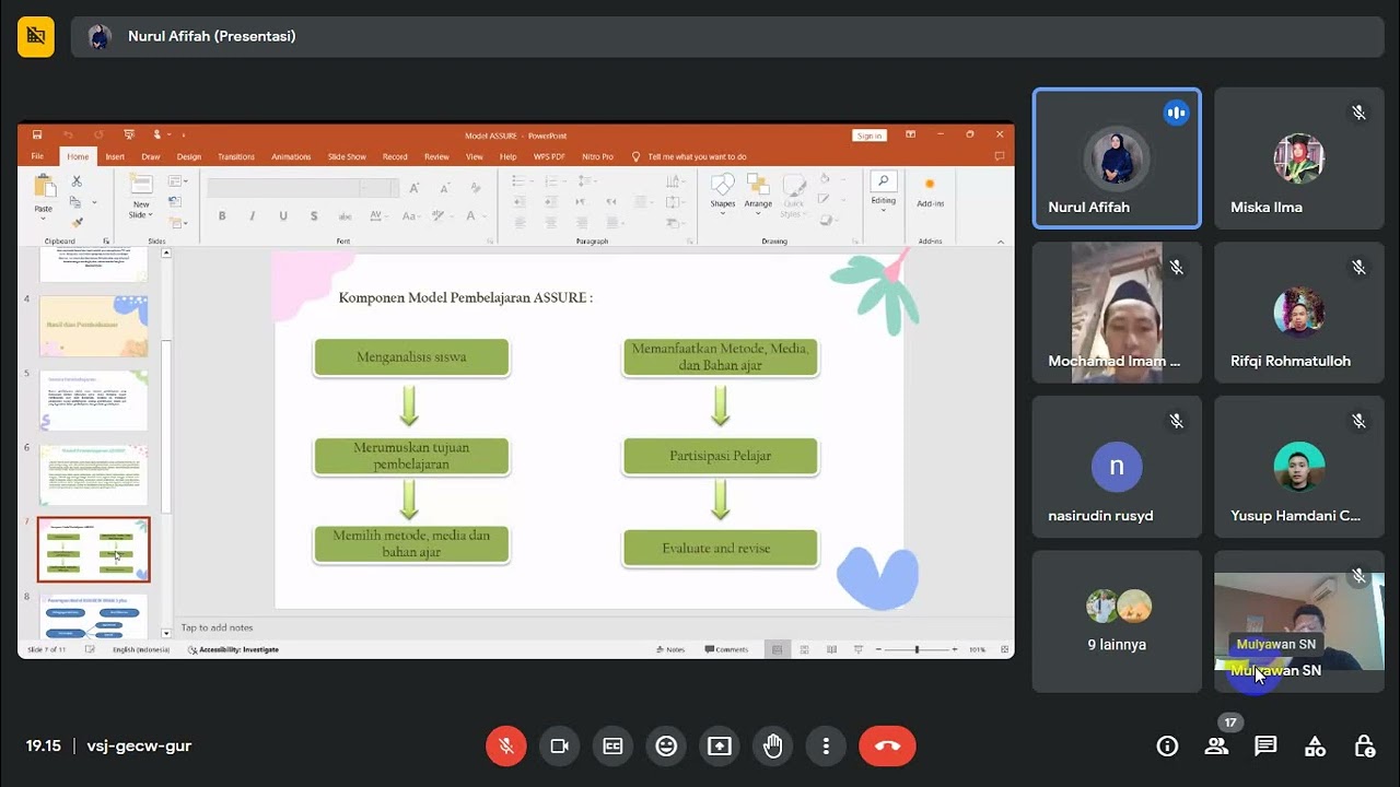 18122023 | Desain Pembelajaran PAI Kajian dan Pengembangan Kurikulum PAI NR C