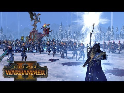 Volkmar the Grim vs Alith Anar // Total War: Warhammer II Online Battle #257