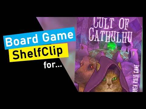 ShelfClips: Cult of Cathulhu (Short Board Game Preview)
