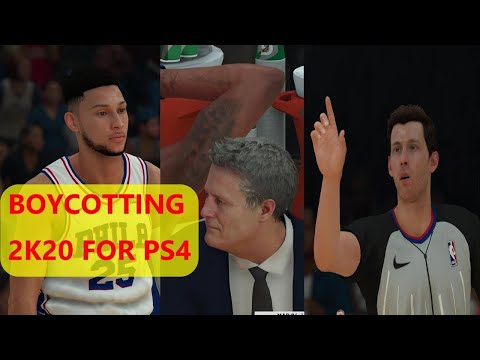 BOYCOTTING NBA 2K20 FOR PS4 - NBA 2K19 MYCAREER EP 110