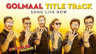 Golmaal Title Track (Video)  Ajay Devgn Parineeti 