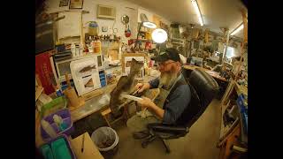 Painting a smallmouth bass part 4