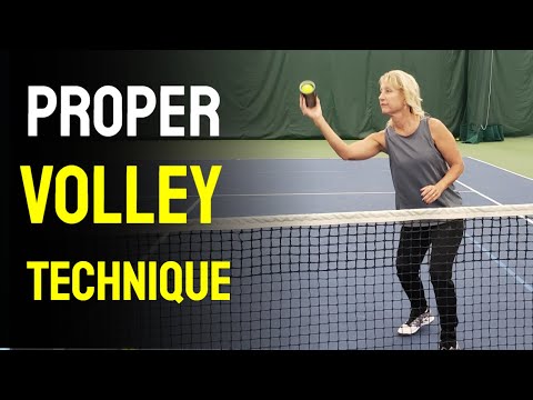 Proper Volley Technique