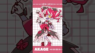 【手描き】 赤毛のホロメンでAKAGEミーム描いてみた 【Hololive】