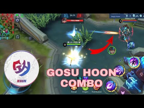 how to do Gusion Fast hand combo by GOSU Hoon