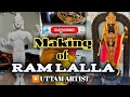 shree ram lalla idol making at home | RAM LALLA | ram lalla murti making#jaishreeram#ayodyarammandir