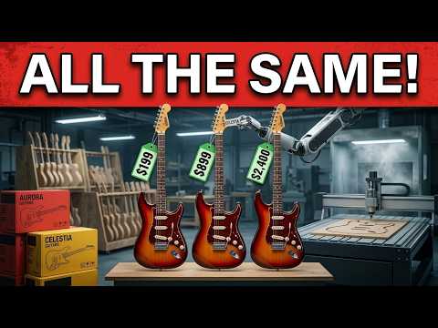 7 Guitar Brands Built in the Same Indonesian Factory (You're Paying for the Logo)