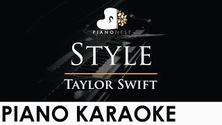 Download lagu Taylor Swift - Style - Piano Karaoke Instrumental Cover with Lyrics mp3