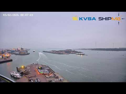 IJmuiden Port Live Webcam - the gateway to Amsterdam
