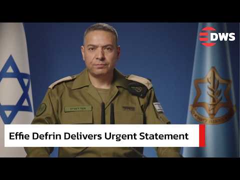 EXCLUSIVE: Israeli Army Spokesperson Brigadier General Effie Defrin Delivers Urgent Update | AH14