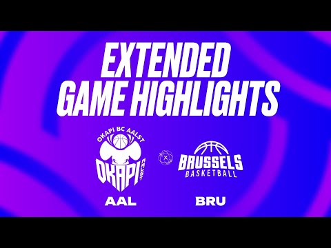 Okapi Aalst vs. Brussels Basketball Extended Game Highlights