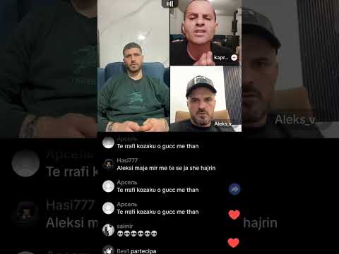 Guci live ne tiktok me Aleksin dhe Kaprollin Gucci del jasht kontrollit me ....