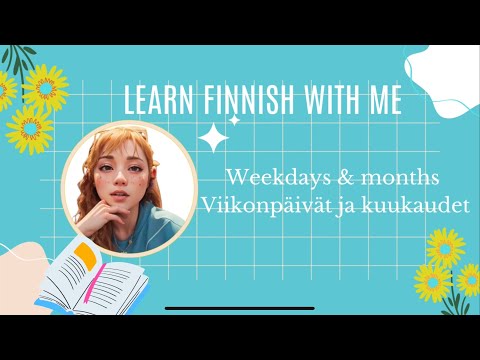 Learn Finnish: Days of the Week & Months Made Easy!