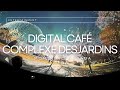 Digital Café At Complexe Desjardins In Montreal Canada