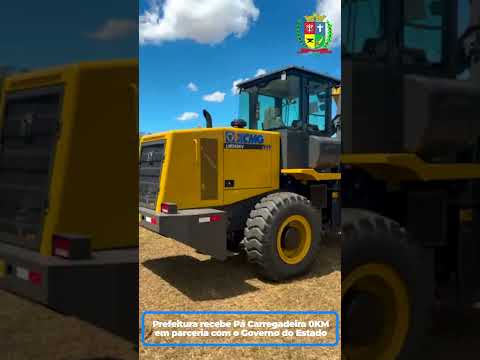 Osvaldo Cruz é contemplada com Pá Carregadeira 0km