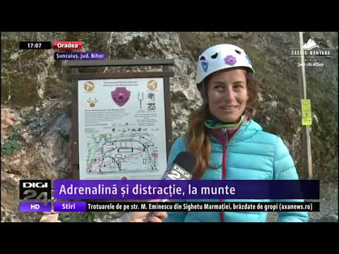 Reportaj Digi24 despre parcul de sporturi extreme Montana din Șuncuiuș