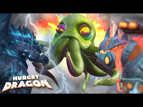 THE GIANT NEW OCTO BOSS DEFEATED!!! - Hungry Dragon