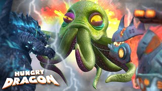 THE GIANT NEW OCTO BOSS DEFEATED!!! - Hungry Drago