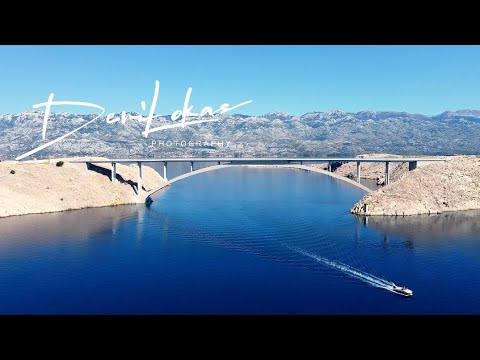 Pag Croatia, Paski most [4k]