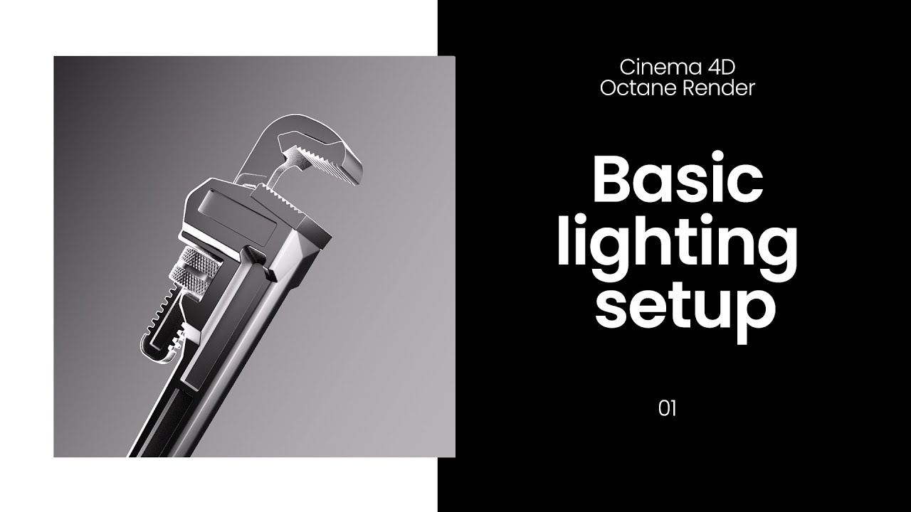Product lighting in Cinema4D & Octane Render | Beginner Friendly | Tutorial 01