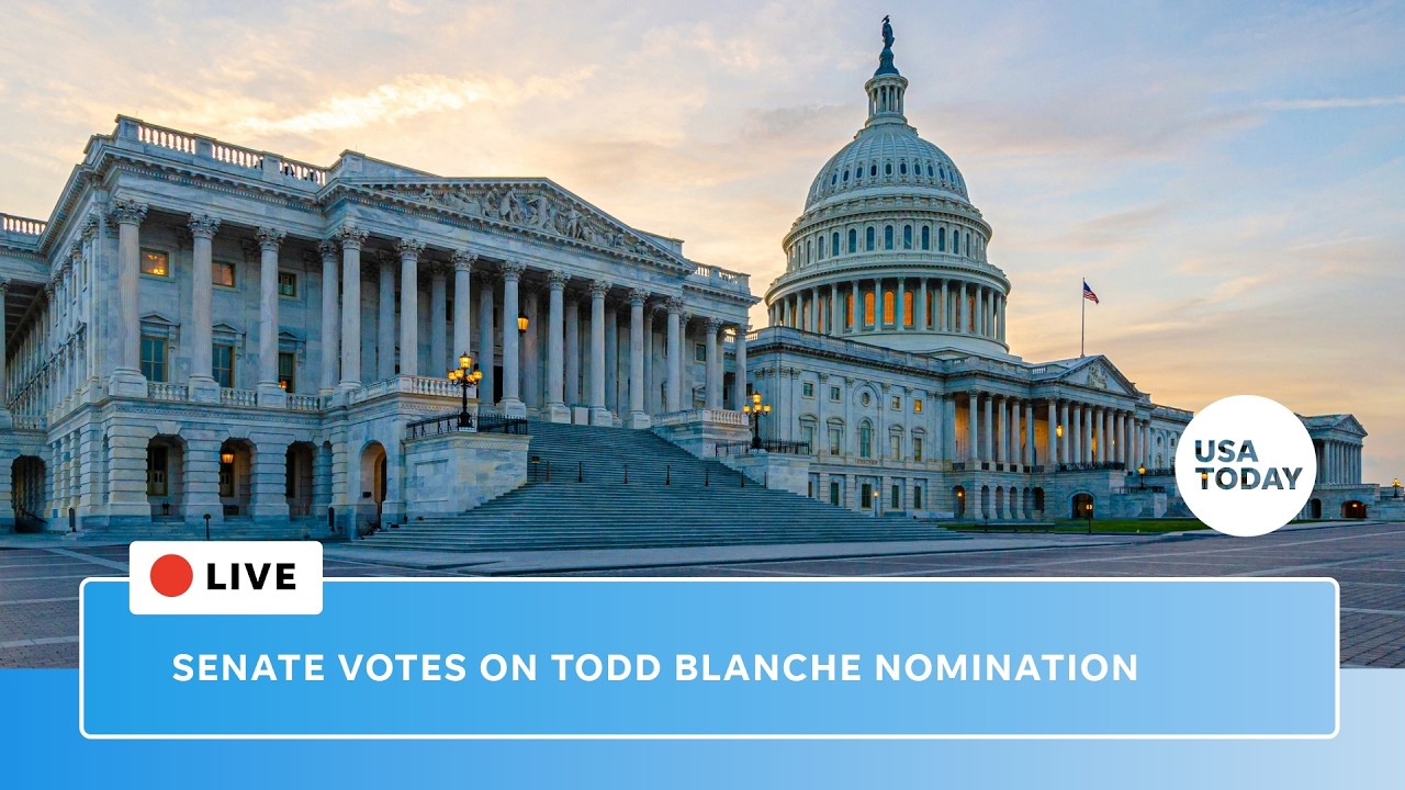 Senate Judiciary Committee votes on acting Attorney General Todd Blanche nomination