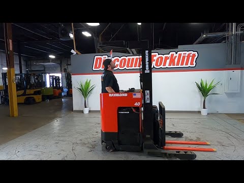 RAYMOND R40TT 4,000lb Electric #6236 - Reach Truck For Sale