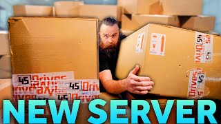 the BIGGEST server project they've ever done!! (45Drives)