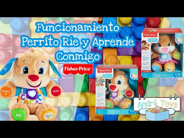 Vídeo relacionado con Fisher-Price FP Pets Pasea al Perrito Pug, Juguete de Arrastre con Forma de Perro Que Mueve Las Orejas y Las Patas y emite Sonidos de ladridos, Juguete Regalo para bebés +12 Meses, HTW94