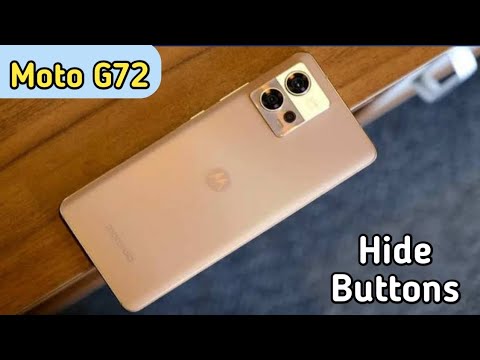 How To Hide Button, How To Hide Back Button In Moto G72, Navigation Button Setting In