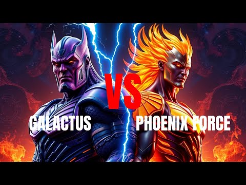 Cosmic Titans: Galactus vs Phoenix Force