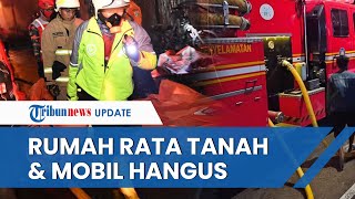 Situasi seusai Kebakaran Depo Pertamina Gelap seperti Kota Mati, Rumah Warga & Seisinya Tak Bersisa