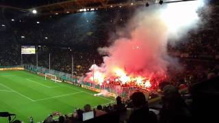 preview picture of video 'Pyro Borussia Dortmund - Dynamo Dresden 25.10.2011 DFB Pokal'