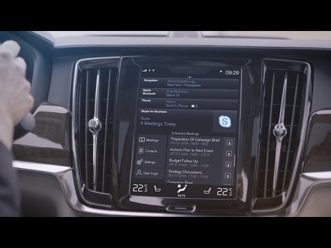 Microsoft’s Skype for Business en la Serie 90 de Volvo