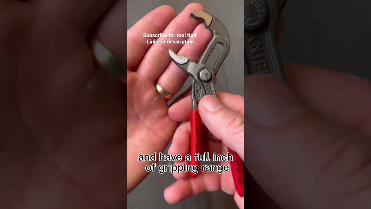 Knipex Cobra 125!  The most useful of the smaller wrenches?