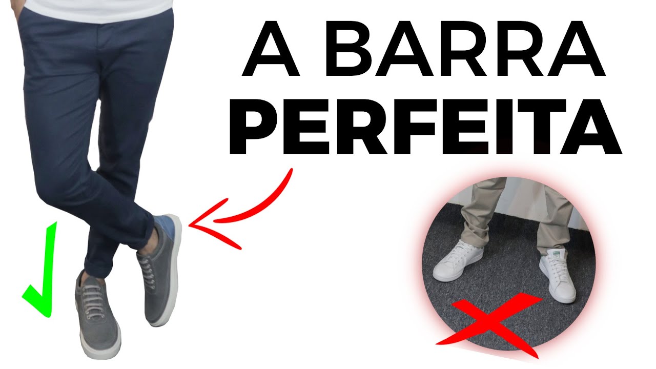 BARRA DA CALÇA: como mandar ajustar perfeitamente