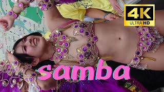 4K【学生サンバ】美人 天使のサンバ 2022 【美少女】Japanese samba dancer サンバ