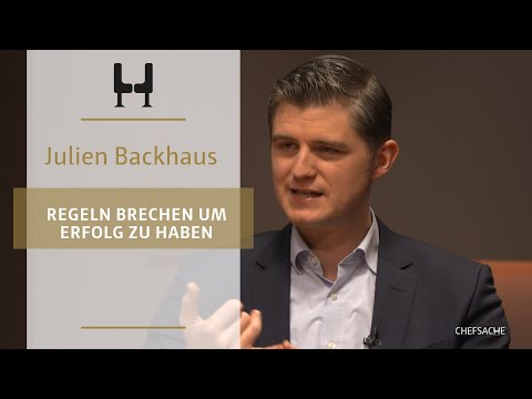 Julien Backhaus: Regeln brechen, um Erfolg zu haben