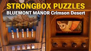 Video Strongbox Puzzles in Bluemont Manor - Hernand Town