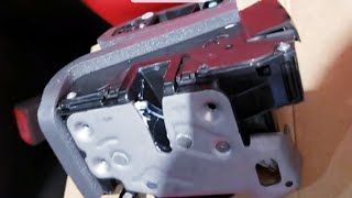 Door latch replacement on a 2014 - 2019 Chevrolet and GMC truck