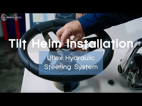 Uflex Steering Tilt Helm Installation
