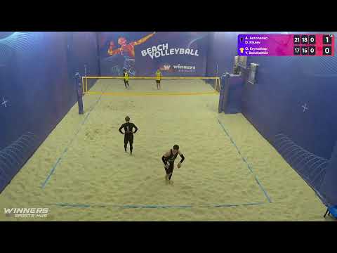 18:05 A. Antonenko / D. Kliuiev - O. Kryvoshap / Y. Bohdashkin 11.02.2023 | Winners Beach Volleyball