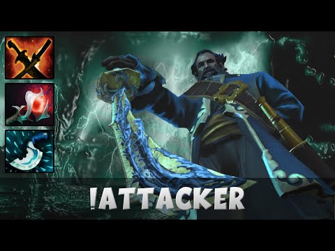 ATTACKER Kunkka MID LANE Gameplay | Dota 2 Full Game