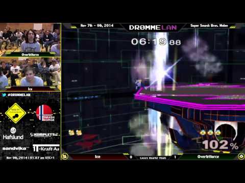 DL4.0 - Ice (Fox) Vs. Overtriforce (Sheik) - Melee Losers Quarter Finals